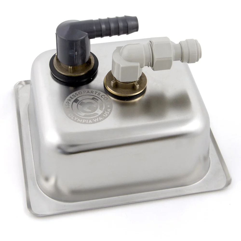 Espresso Parts Counter Top Rinser 6"x6"x2" Pan Size - Image 4