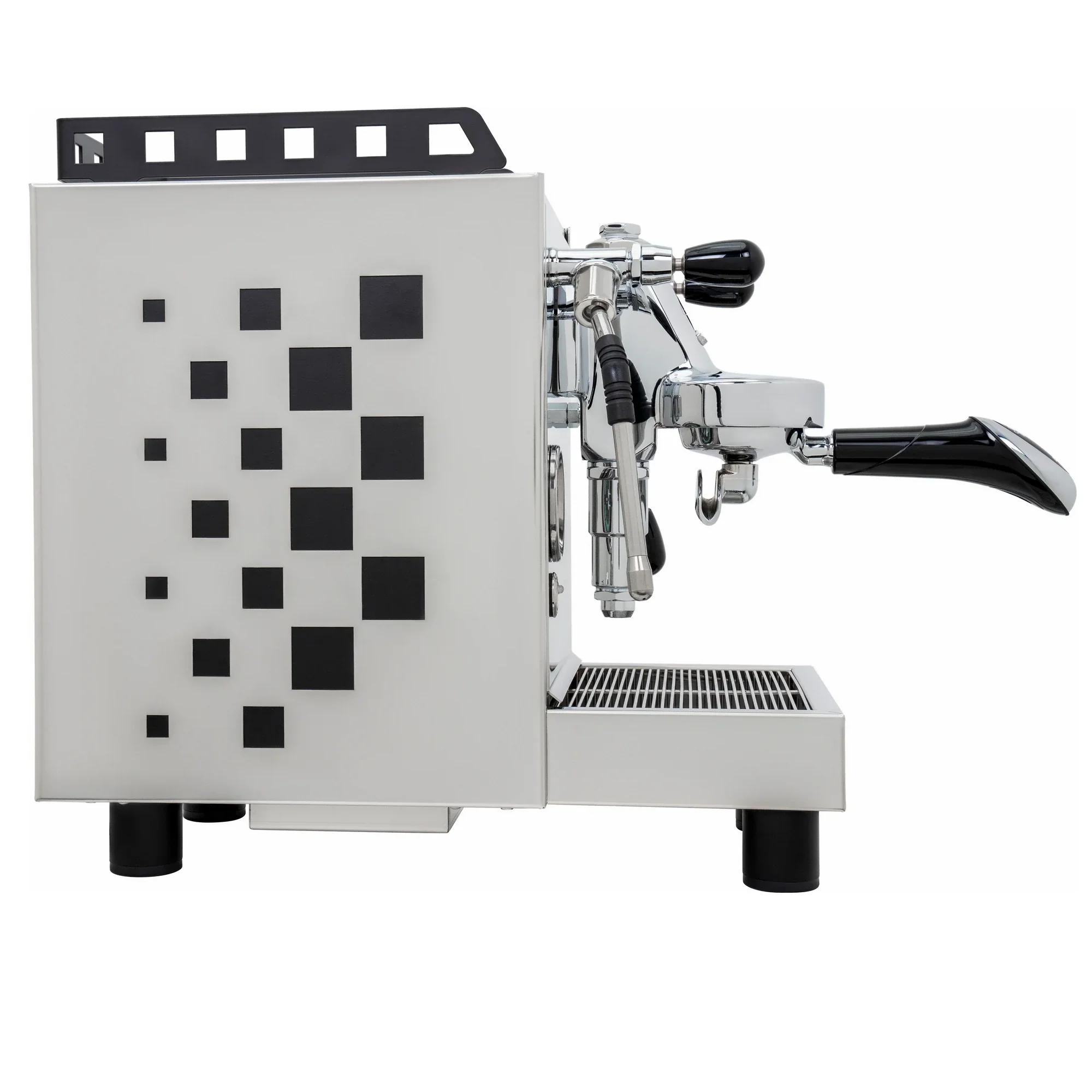 Bezzera Aria MN Espresso Machine - Black / Rosewood — Grinder - Image 3