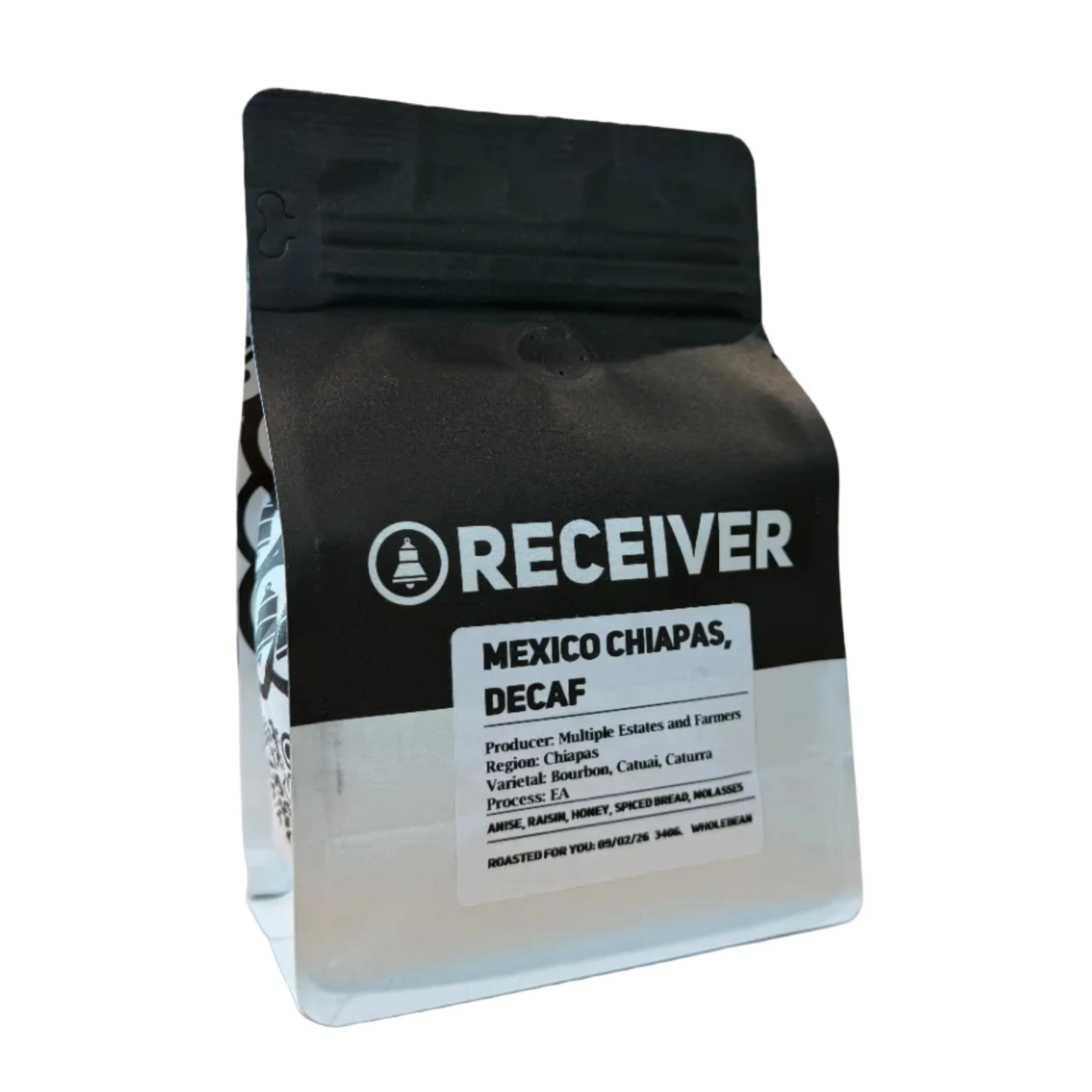 Receiver Coffee Company Receiver - Mexico - Chiapas Decaf Coffee Beans — Tea
