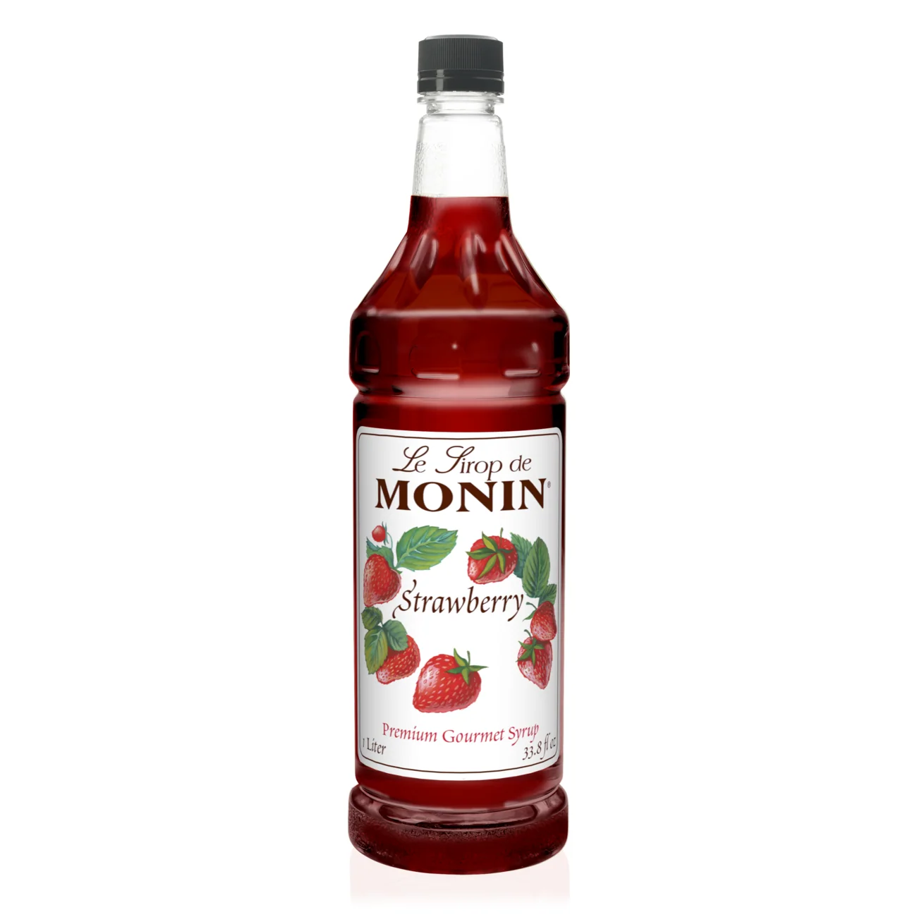 Monin Strawberry Syrup — Bottle