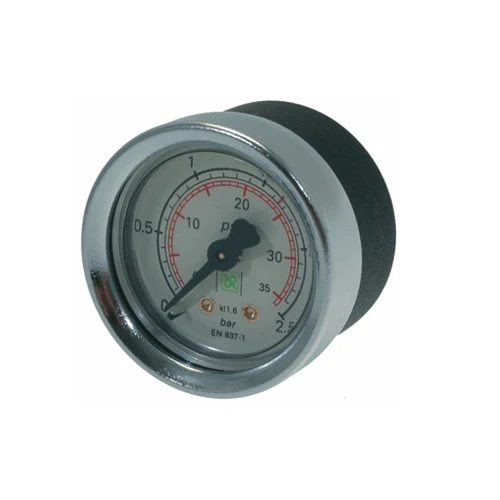 Rancilio 44mm Single Scale Boiler Pressure Gauge - NSF — Bar