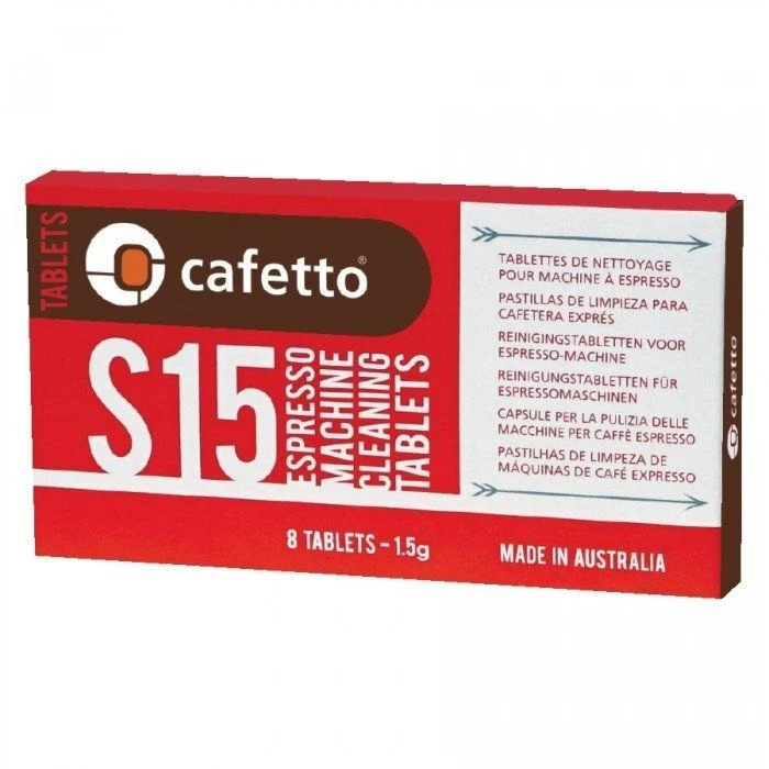 Cafetto S15 Cleaning Tablets (1.5g) - 8pk — Oil