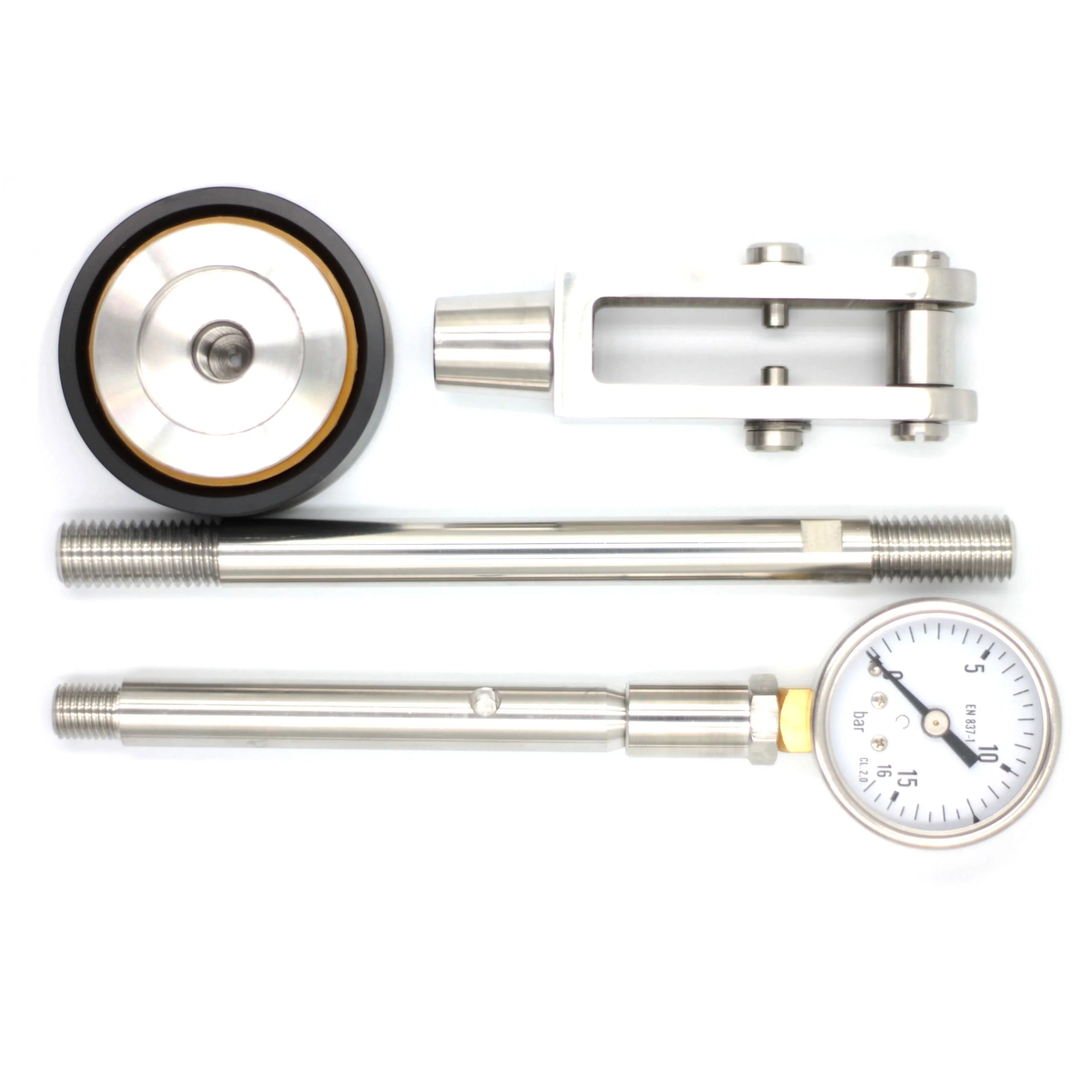 Coffee Sensor La Pavoni Full Piston Pressure Gauge Kit - Brass — Bar