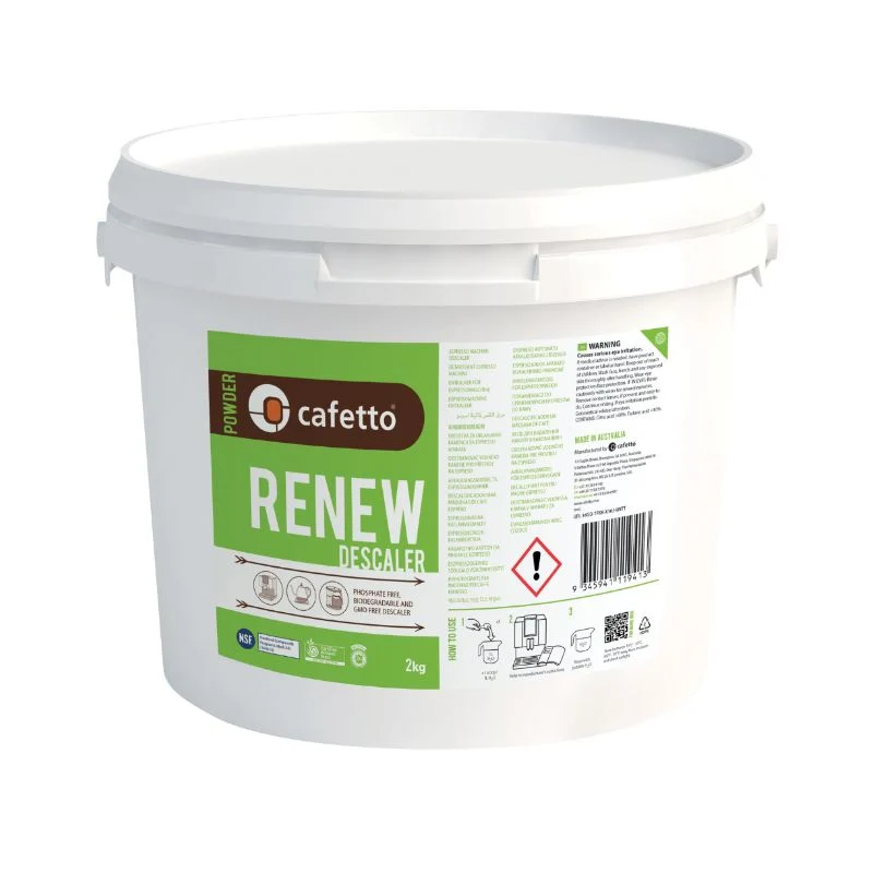 Cafetto ReLatest Espresso Machine Descaler (2kg) — Powder