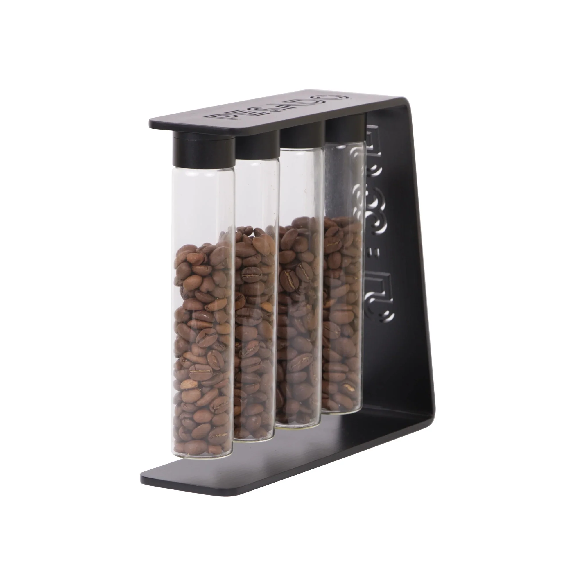 Pesado Single Dose Bean Cellar (4 pack) + Stand — Glass