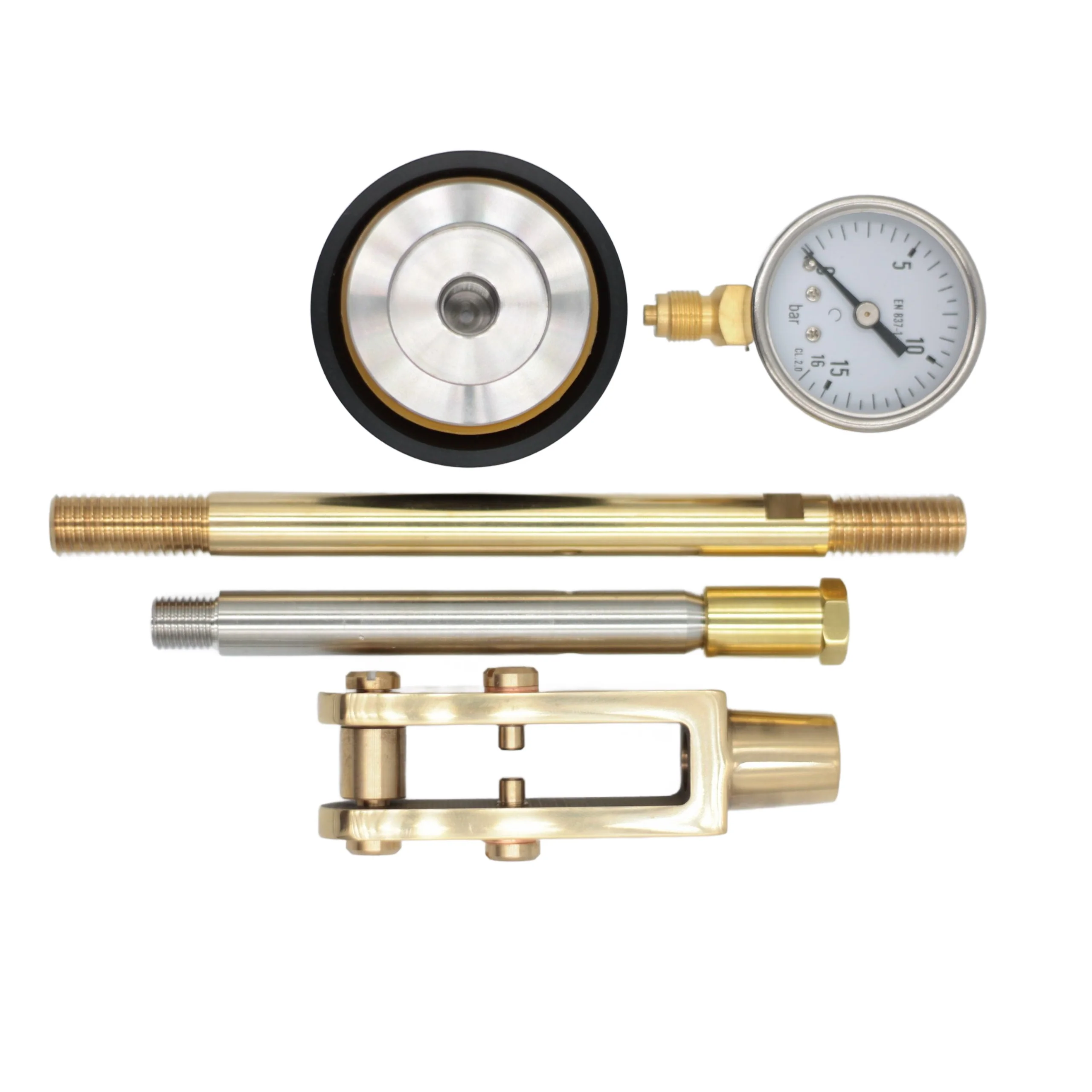 Coffee Sensor La Pavoni Full Piston Pressure Gauge Kit - Brass — Bar - Image 4