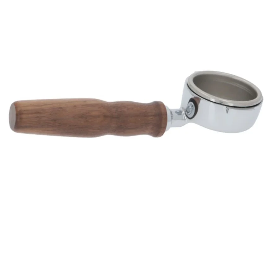 Bottomless Portafilter with Walnut Wood Handle (6.2mm) — Can