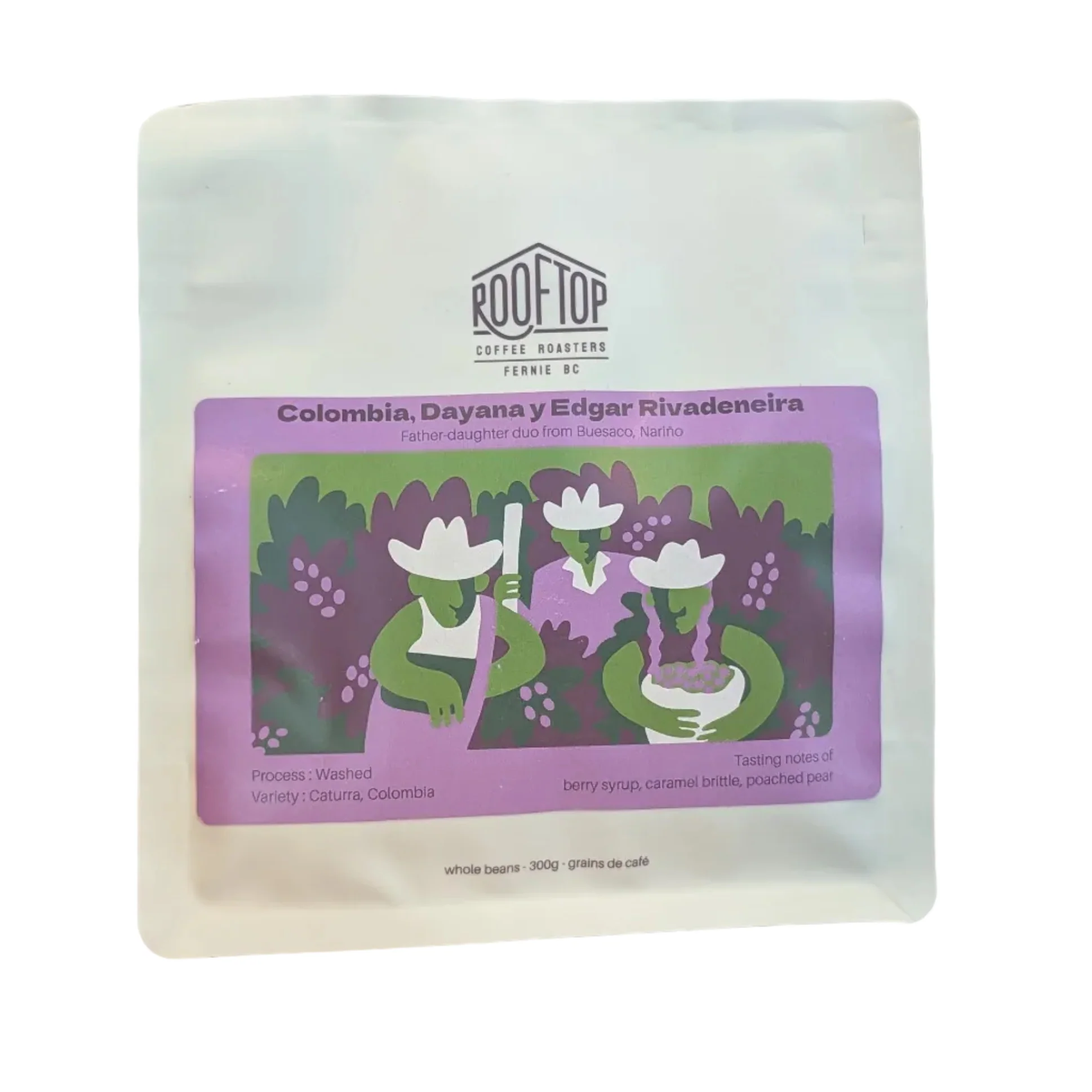 Rooftop Coffee Roasters Rooftop - Colombia - Dayana y Edgar Rivadeneira Coffee Beans — Tea