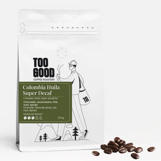 Too Good - Colombia - Huila Super Decaf Coffee Beans — Tea