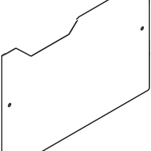 Rancilio Silvia Back-splash Panel Moulding (V3) (Special Order) — Catalog Product