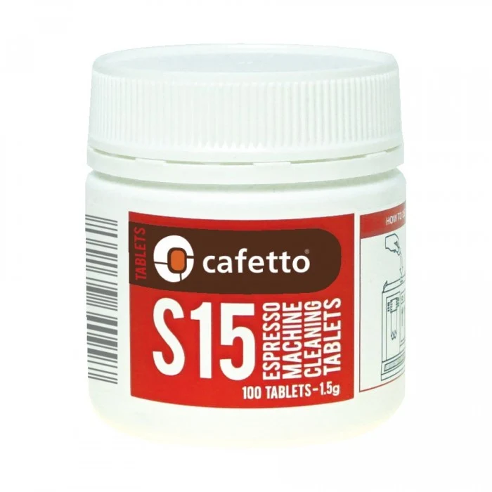 Cafetto S15 Cleaning Tablets (1.5g) — Oil