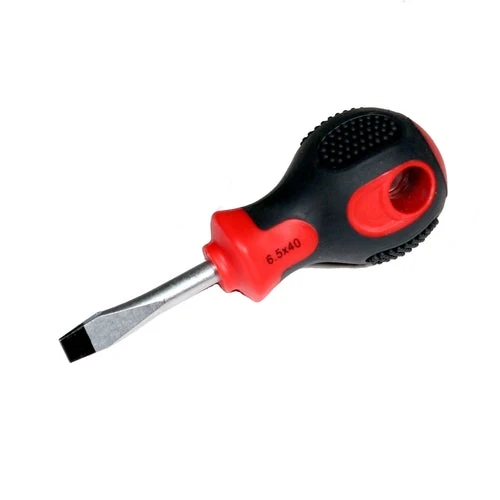 Espresso Parts Straight Blade Stubby Screwdriver — Basket