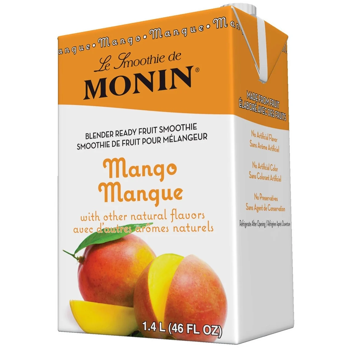 Monin Mango Smoothie Mix — Tea