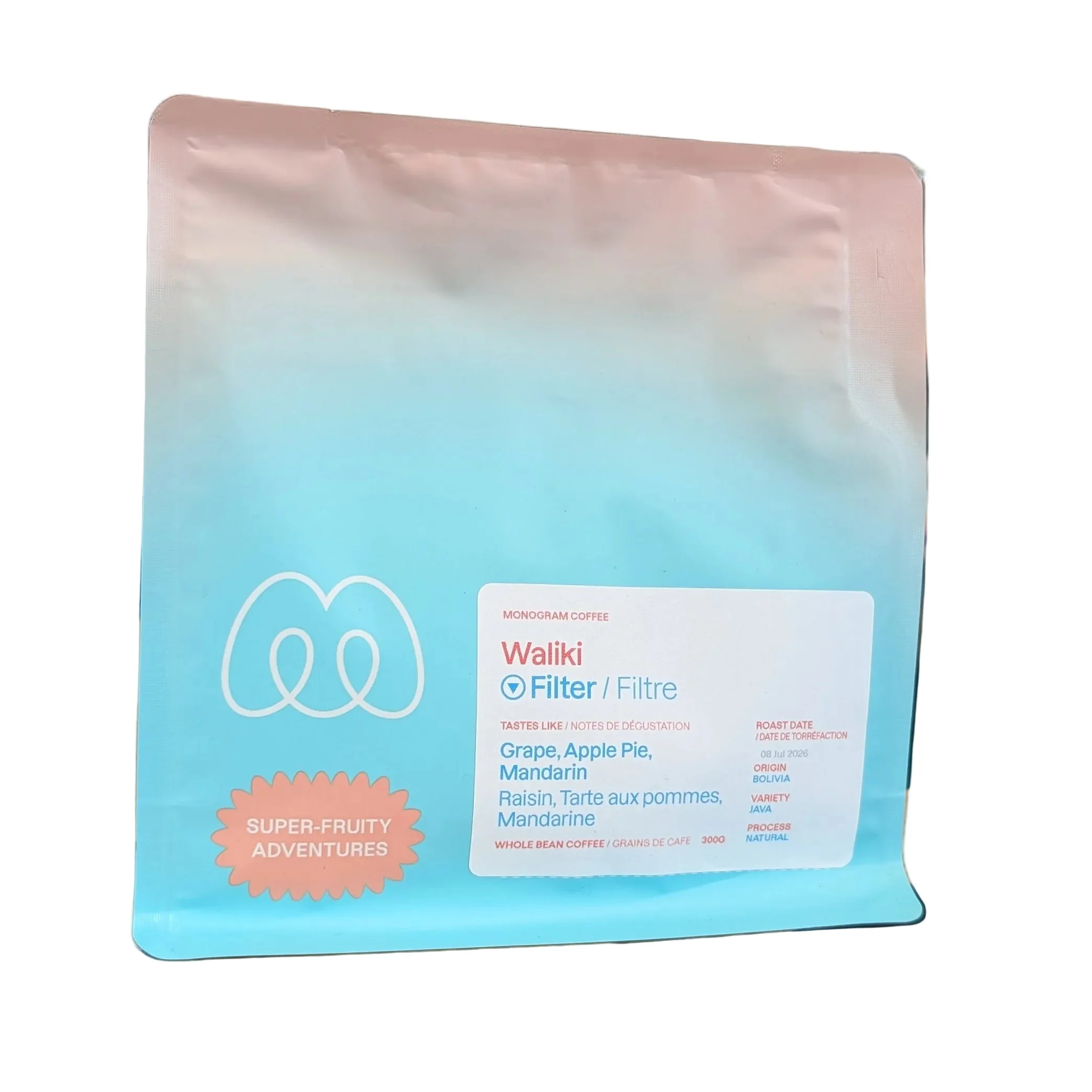 Monogram Coffee Monogram - Waliki Natural Coffee Beans — Tea