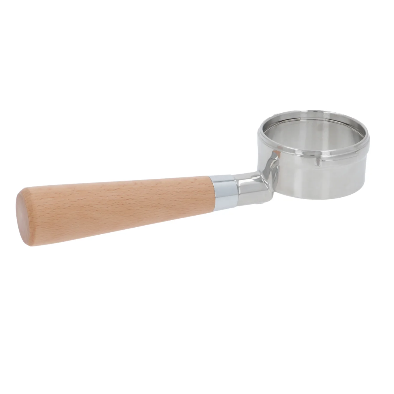 Breville Compatible 58mm Group Bottomless Portafilter With Wood Handle (After-Market) — Can