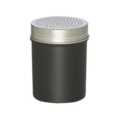 Rhino Coffee Gear Cocoa Shaker (Fine or Coarse) - Coarse / Black — Lid