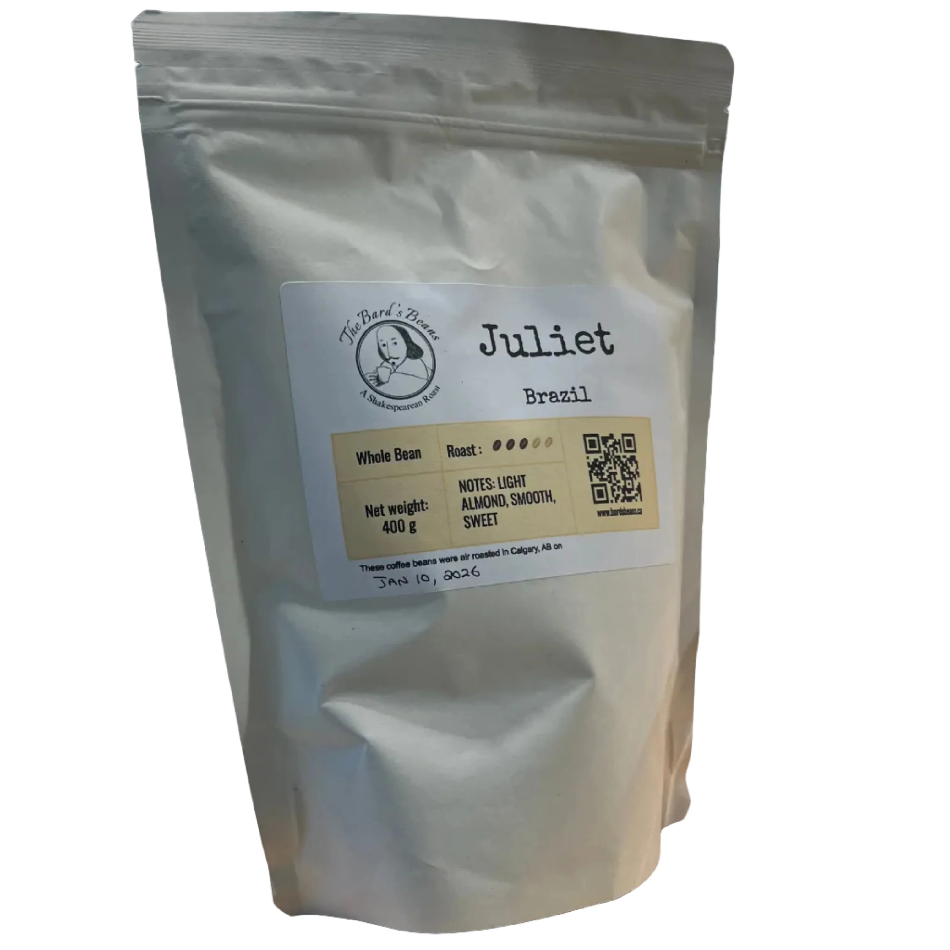 Bards Beans The Bard's Beans - Brazil - Juliet Coffee Beans — Tea