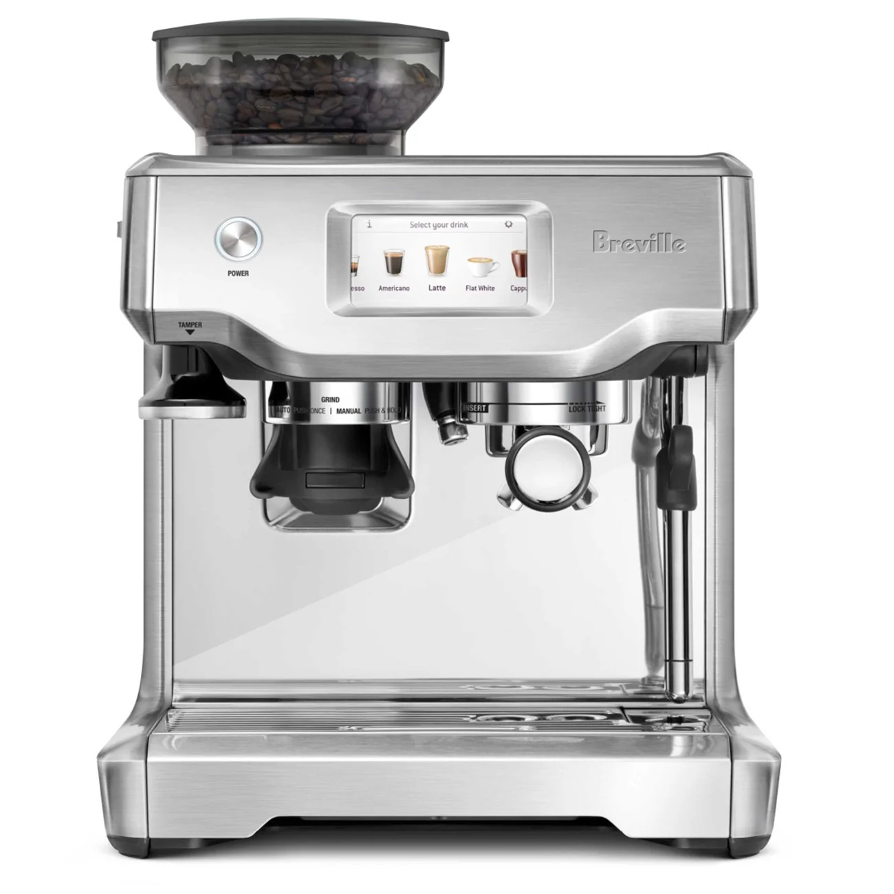 Breville Barista Touch Espresso Machine - Stainless Steel — Grinder
