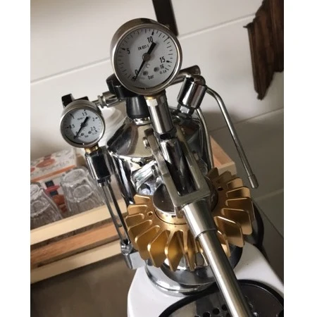 Coffee Sensor La Pavoni Full Piston Pressure Gauge Kit - Brass — Bar - Image 2
