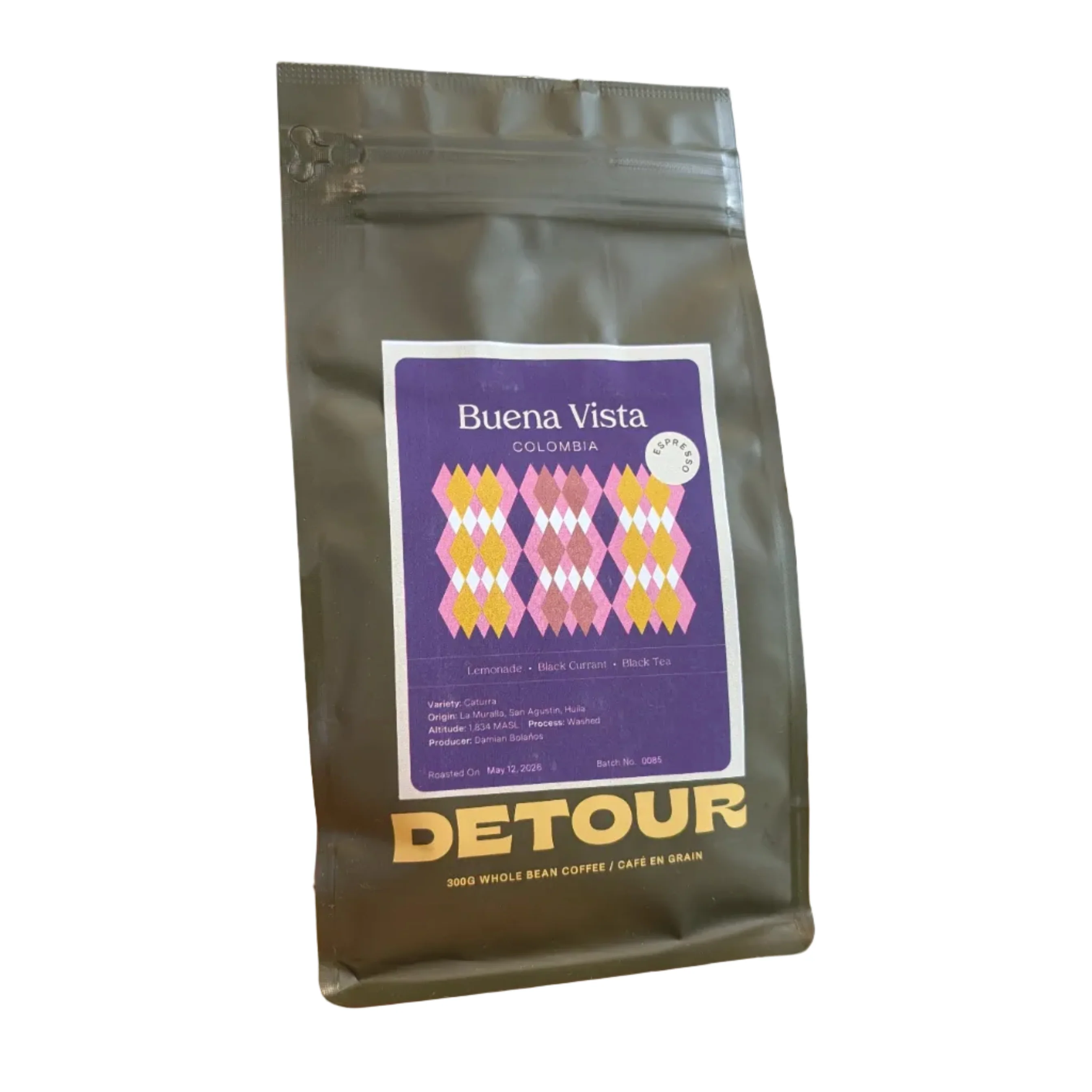 (DISCOUNT) Detour - Colombia Buena Vista Espresso Coffee Beans — Tea