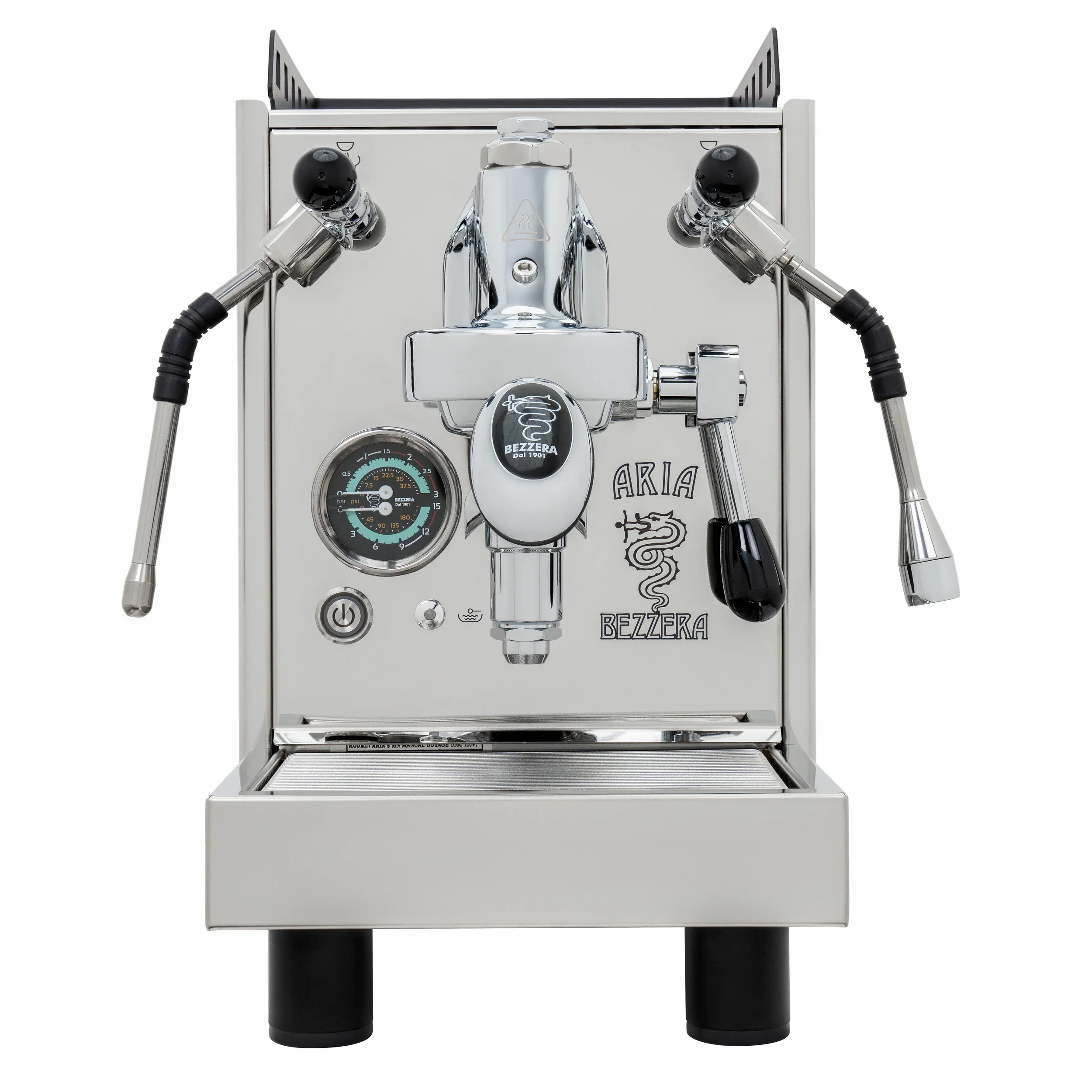 Bezzera Aria MN Espresso Machine - Black / Rosewood — Grinder - Image 5