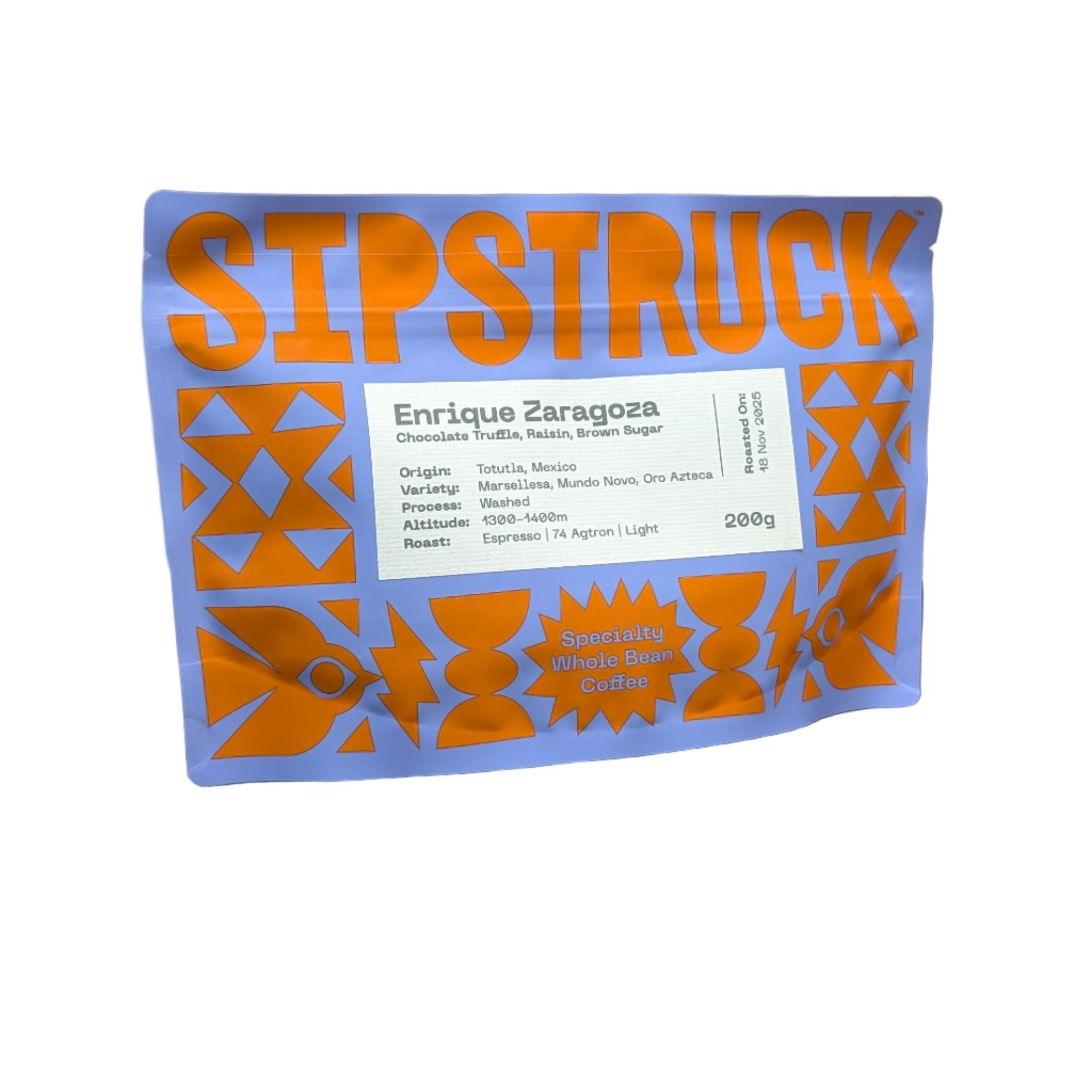 (DISCOUNT) Sipstruck - Mexico - Enrique Zaragoza Espresso Coffee Beans — Tea