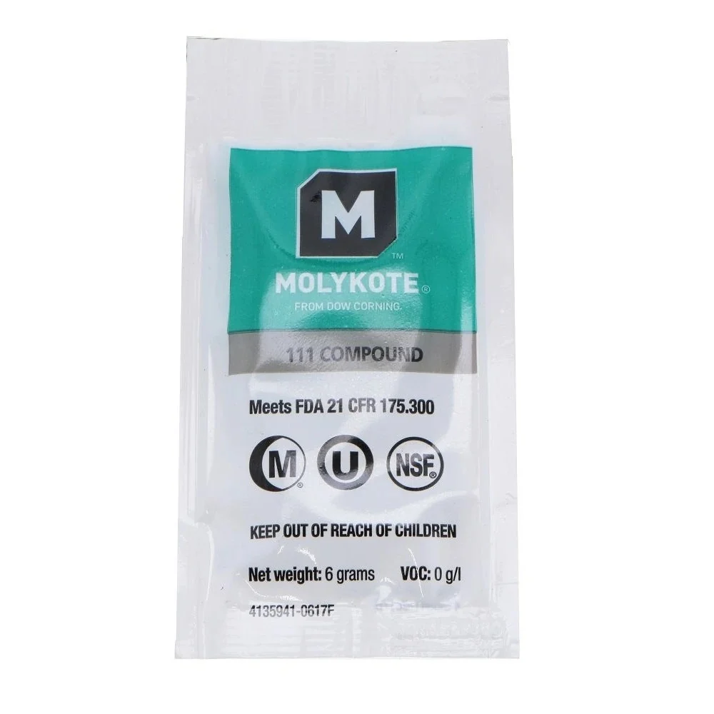 Dow Corning Molykote 111 Silicone Lubricant - NSF (6g) — Pillow