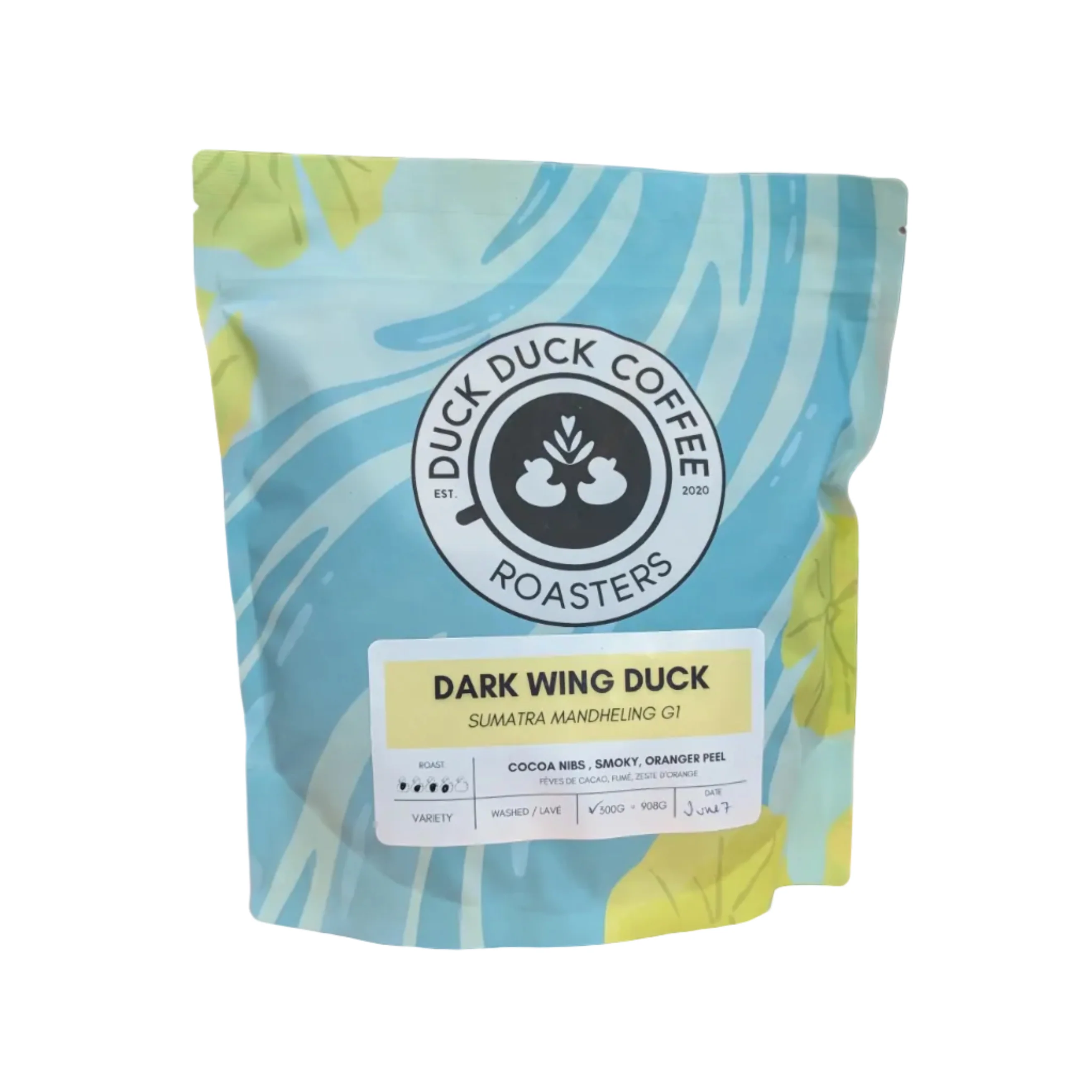 Duck Duck Coffee Roasters (DISCOUNT) Duck Duck Coffee - Dark Wing Duck Coffee Beans — Tea
