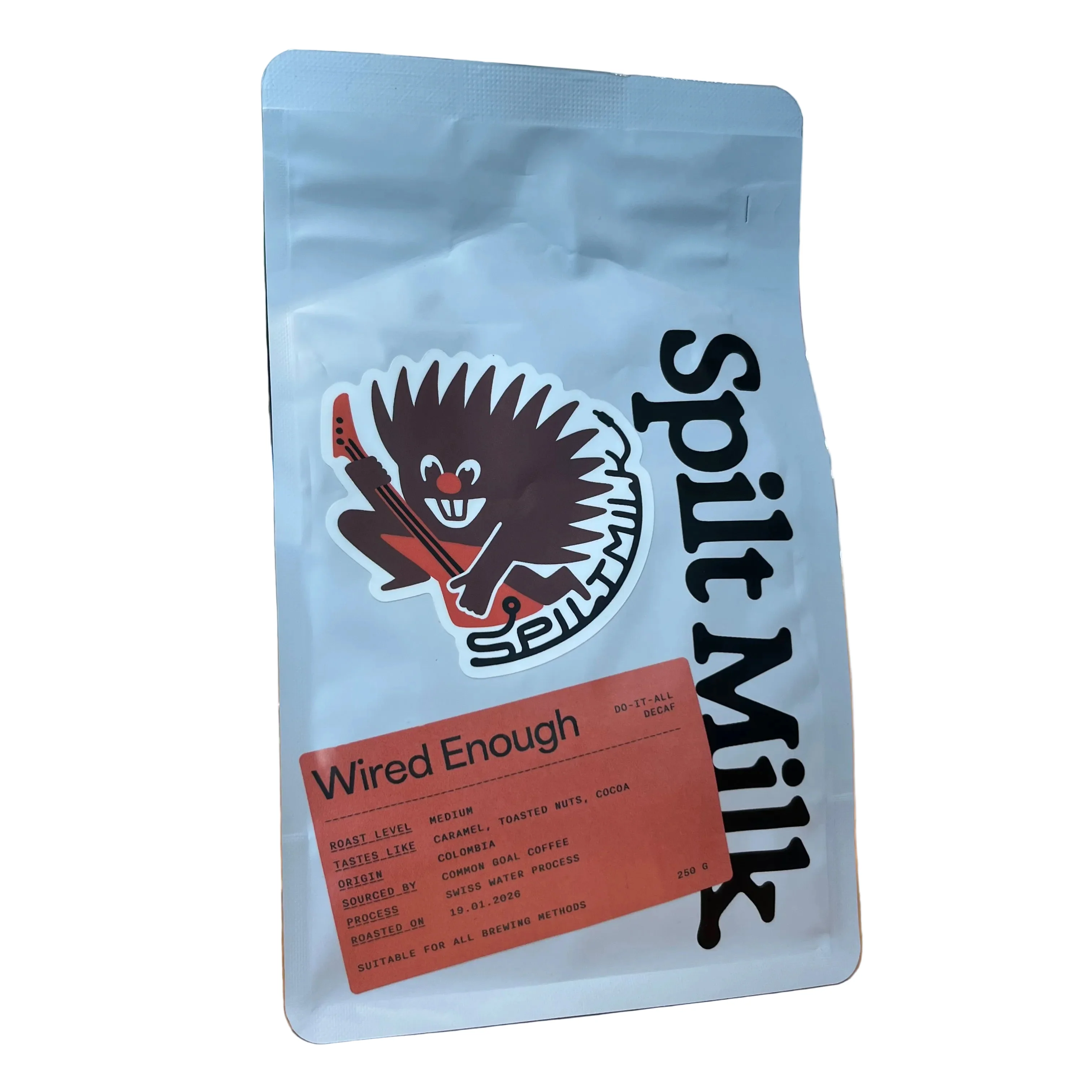 Spilt Milk - Wired Enough Decaf Coffee Beans — Tea