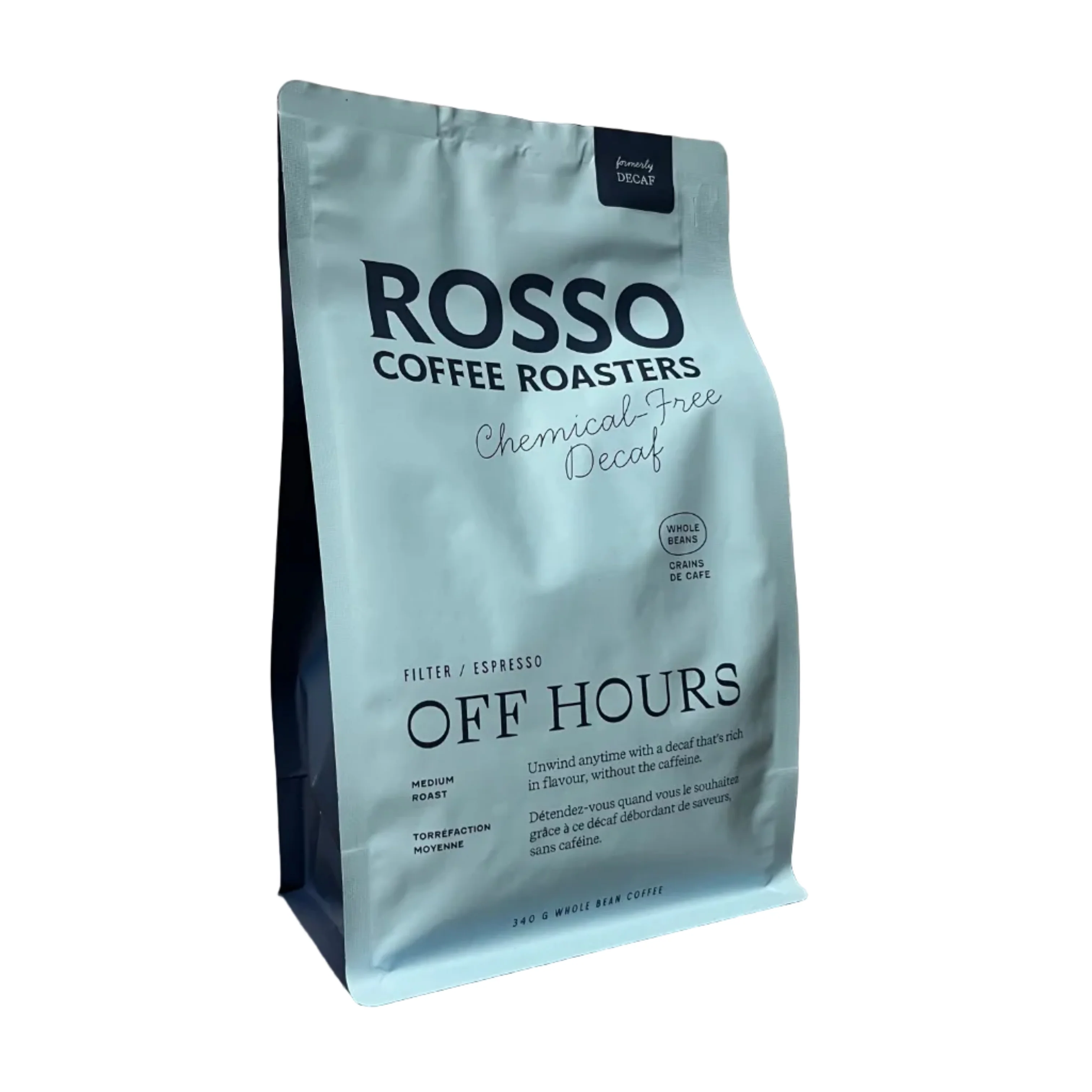 Rosso Coffee Roasters Rosso - Off Hours Decaf Coffee Beans — Tea